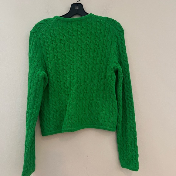 J. Crew Vibrant Green Cardigan - Picture 11 of 15